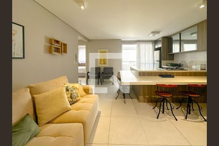 Sala de apartamento para alugar com 2 quartos, 79m² em Ingleses Norte, Florianópolis