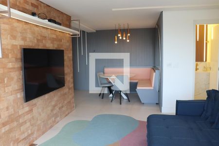 Sala de apartamento à venda com 2 quartos, 89m² em Empresarial 18 do Forte, Barueri