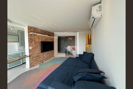 Sala de apartamento à venda com 2 quartos, 89m² em Empresarial 18 do Forte, Barueri