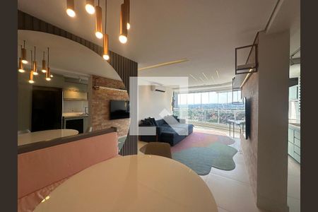 Sala de apartamento à venda com 2 quartos, 89m² em Empresarial 18 do Forte, Barueri