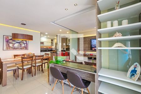 Sala de apartamento para alugar com 2 quartos, 86m² em Vila Luis Antonio, Guarujá