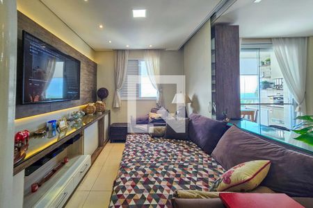 Sala de apartamento para alugar com 2 quartos, 86m² em Vila Luis Antonio, Guarujá