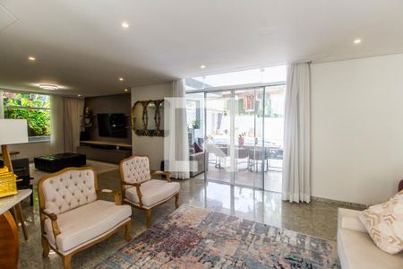 Sala  de casa de condomínio à venda com 5 quartos, 450m² em Residencial Nove (alphaville), Santana de Parnaíba