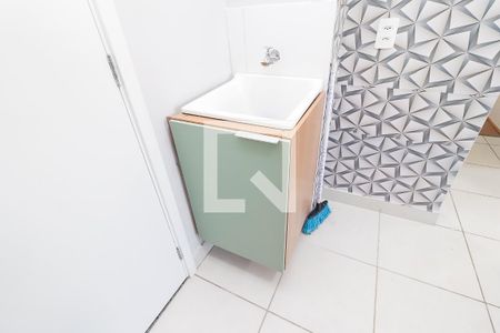 Sala/Cozinha de apartamento para alugar com 2 quartos, 32m² em Vila Nova Curuca, São Paulo