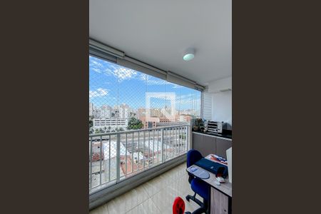 Varanda da Sala de apartamento à venda com 2 quartos, 55m² em Mooca, São Paulo