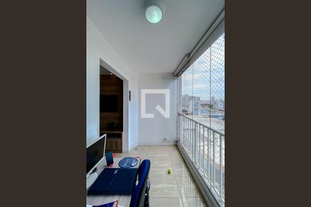 Varanda da Sala de apartamento à venda com 2 quartos, 55m² em Mooca, São Paulo