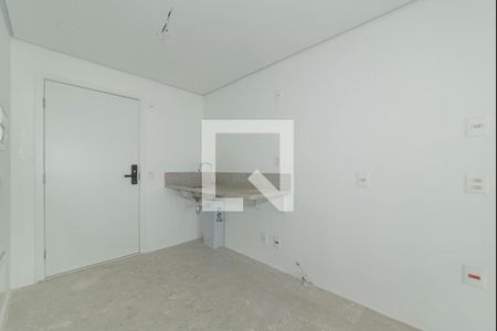 Cozinha de kitnet/studio à venda com 1 quarto, 40m² em Brooklin, São Paulo