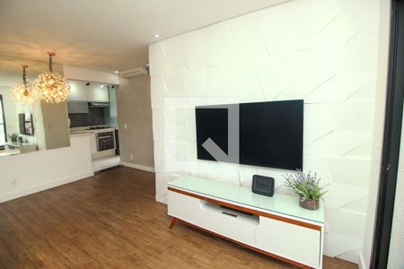 Sala de apartamento à venda com 2 quartos, 60m² em Parque das Nações, Santo André