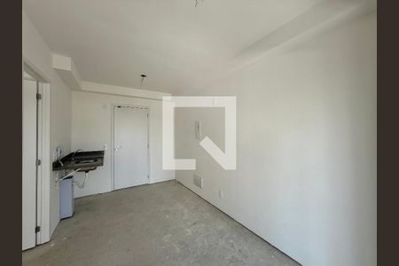 Sala  de apartamento à venda com 1 quarto, 41m² em Santo Amaro, São Paulo