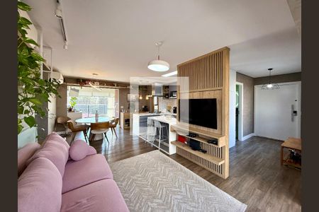 Sala de apartamento à venda com 2 quartos, 106m² em Jardim das Acacias, São Paulo