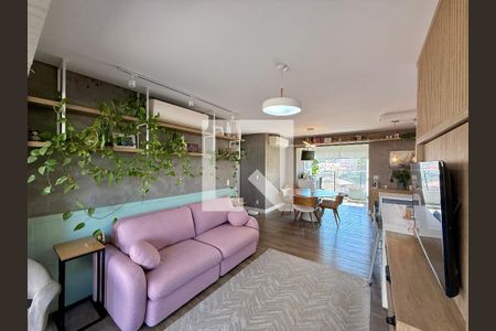 Sala  de apartamento à venda com 2 quartos, 106m² em Jardim das Acacias, São Paulo