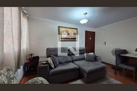 Sala de apartamento à venda com 2 quartos, 54m² em Jardim Alvorada, Santo André