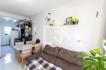 Sala de casa de condomínio à venda com 2 quartos, 49m² em Restinga, Porto Alegre