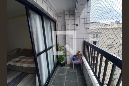 Varanda de apartamento para alugar com 2 quartos, 78m² em Centro, São Vicente
