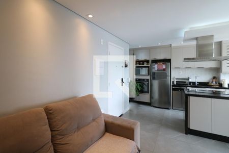Sala/Cozinha de apartamento à venda com 2 quartos, 51m² em Centro, Diadema