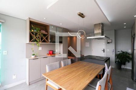 Sala/Cozinha de apartamento à venda com 2 quartos, 51m² em Centro, Diadema