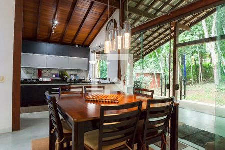 Sala de Jantar de casa de condomínio à venda com 3 quartos, 220m² em Retiro do Chale, Brumadinho