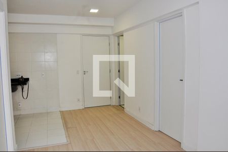 Detalhe - Sala e Sala de Jantar de apartamento para alugar com 2 quartos, 44m² em Vila Albertina, São Paulo