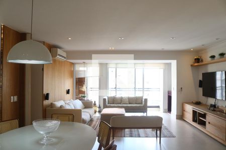 Sala de apartamento para alugar com 3 quartos, 135m² em Perdizes, São Paulo