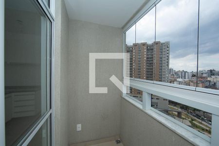 Varanda da sala de apartamento à venda com 2 quartos, 58m² em Nova Suíça, Belo Horizonte