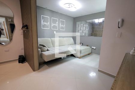 Sala de apartamento à venda com 3 quartos, 138m² em Vila Valparaíso, Santo André