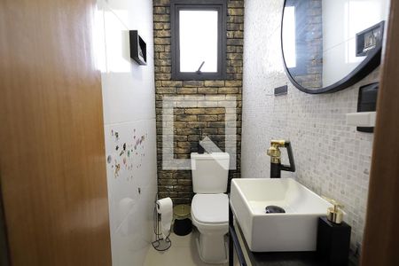 Banheiro 1 de apartamento à venda com 3 quartos, 138m² em Vila Valparaíso, Santo André