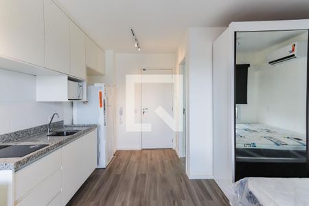 Studio - Quarto e Cozinha de apartamento para alugar com 1 quarto, 25m² em Butantã, São Paulo