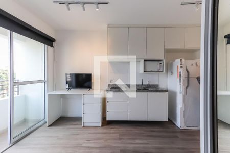 Studio - Quarto e Cozinha de apartamento para alugar com 1 quarto, 25m² em Butantã, São Paulo
