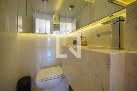 Lavabo Sala de apartamento para alugar com 3 quartos, 119m² em Kobrasol, São José