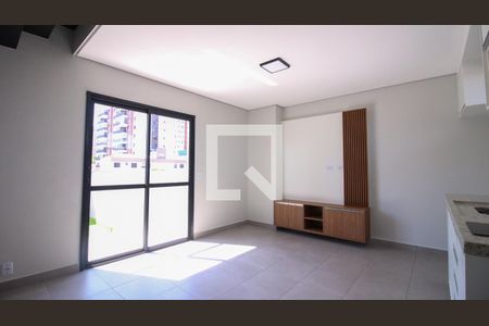 Sala/Cozinha de apartamento para alugar com 1 quarto, 45m² em Parque da Vila Prudente, São Paulo