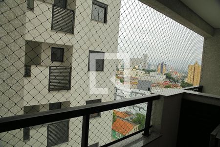 Varanda da Sala de apartamento à venda com 2 quartos, 60m² em Baeta Neves, São Bernardo do Campo