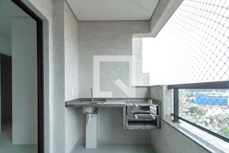 Varanda Gourmet de apartamento à venda com 2 quartos, 58m² em Baeta Neves, São Bernardo do Campo