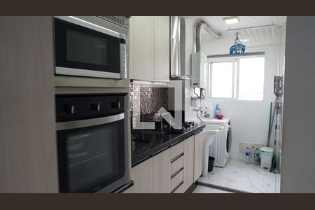 Cozinha - Armários de apartamento à venda com 3 quartos, 96m² em Vila Antonieta, Guarulhos
