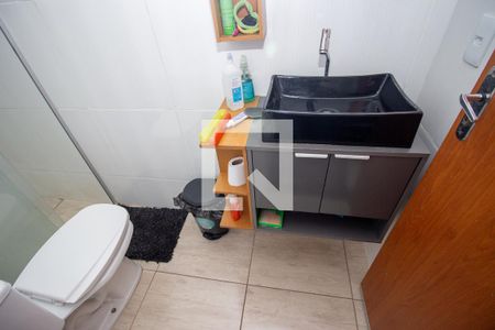 Banheiro da Suíte de casa à venda com 3 quartos, 180m² em Nossa Senhora de Fatima, Contagem