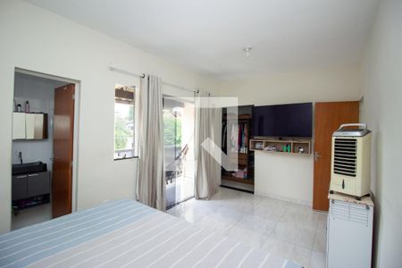 Quarto Suíte de casa à venda com 3 quartos, 180m² em Nossa Senhora de Fatima, Contagem