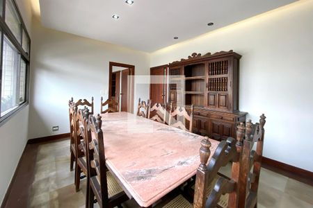 Sala de Jantar de apartamento à venda com 5 quartos, 382m² em Santo Agostinho, Belo Horizonte
