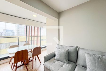 Sala/Cozinha de casa de condomínio para alugar com 1 quarto, 42m² em Perdizes, São Paulo