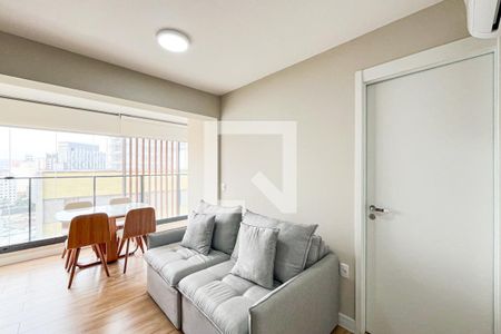 Sala/Cozinha de casa de condomínio para alugar com 1 quarto, 42m² em Perdizes, São Paulo