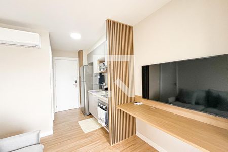 Sala/Cozinha de casa de condomínio para alugar com 1 quarto, 42m² em Perdizes, São Paulo