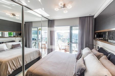 Suíte de apartamento à venda com 1 quarto, 42m² em Empresarial 18 do Forte, Barueri