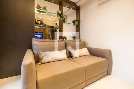 Sala  de apartamento à venda com 1 quarto, 42m² em Empresarial 18 do Forte, Barueri