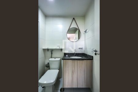 Banheiro da Suíte de apartamento para alugar com 1 quarto, 25m² em Tatuapé, São Paulo