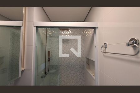 Banheiro  de kitnet/studio para alugar com 1 quarto, 36m² em Vila Angelina, São Bernardo do Campo