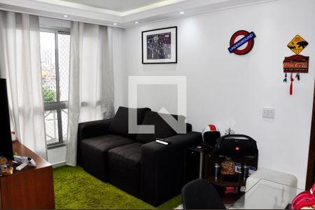  Detalhe - Sala e Sala de Jantar de apartamento à venda com 2 quartos, 44m² em Vila Cruz das Almas, São Paulo