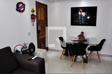  Detalhe - Sala e Sala de Jantar de apartamento à venda com 2 quartos, 44m² em Vila Cruz das Almas, São Paulo