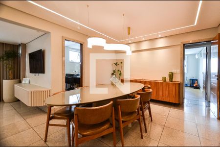 Sala de Jantar de apartamento à venda com 3 quartos, 321m² em Gutierrez, Belo Horizonte