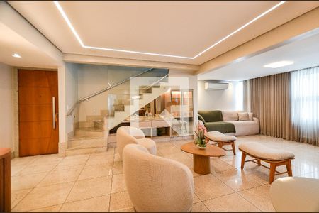 Sala de Estar de apartamento à venda com 3 quartos, 321m² em Gutierrez, Belo Horizonte