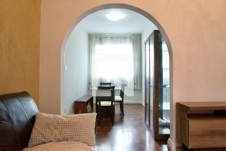 Sala de apartamento para alugar com 3 quartos, 121m² em Floresta, Belo Horizonte