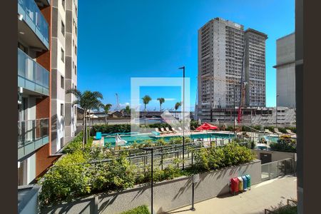 Vista da Sala de apartamento para alugar com 2 quartos, 45m² em Santo Cristo, Rio de Janeiro
