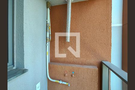 Varanda da Sala de apartamento para alugar com 2 quartos, 45m² em Santo Cristo, Rio de Janeiro